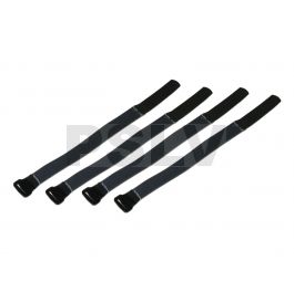 208203 - Sangle velcro attache cables noir  20x285cm ( 4ps) Gaui X5